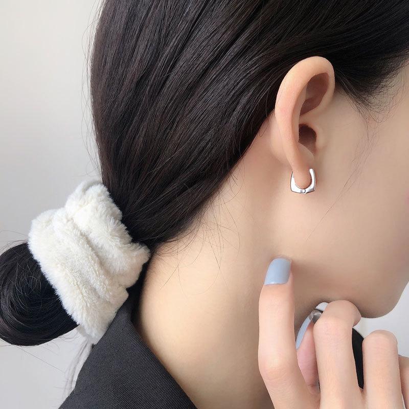 All-body Geometric Size Earrings for Women, Cold Style, Versatile New Style
