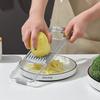 Multifunctional Vegetable Cutter Multi-Functional Multifunctional Vegetable Cutter Mandoline Cutter Grater Safety