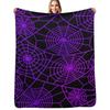 Spider Webs Throw Blanket Lightweight Cozy Blanket for Bed Sofa