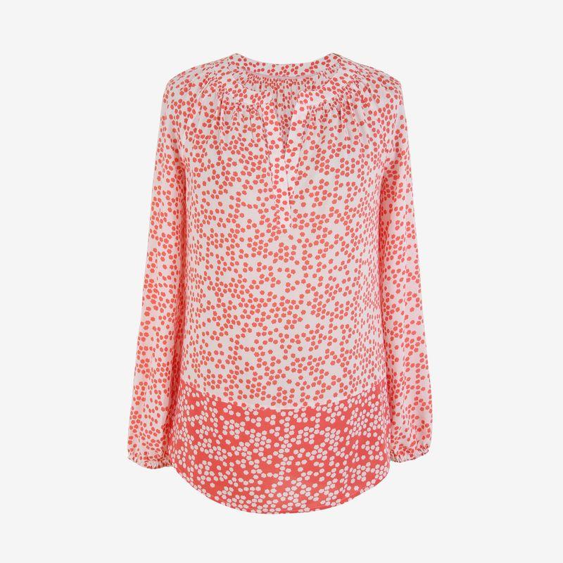 

Crown Loss Special Offer Blue Rose Plus Size Women s Clothing Long Sleeves T Shirt Color Contrast Patchwork Blue Star on white background UK12