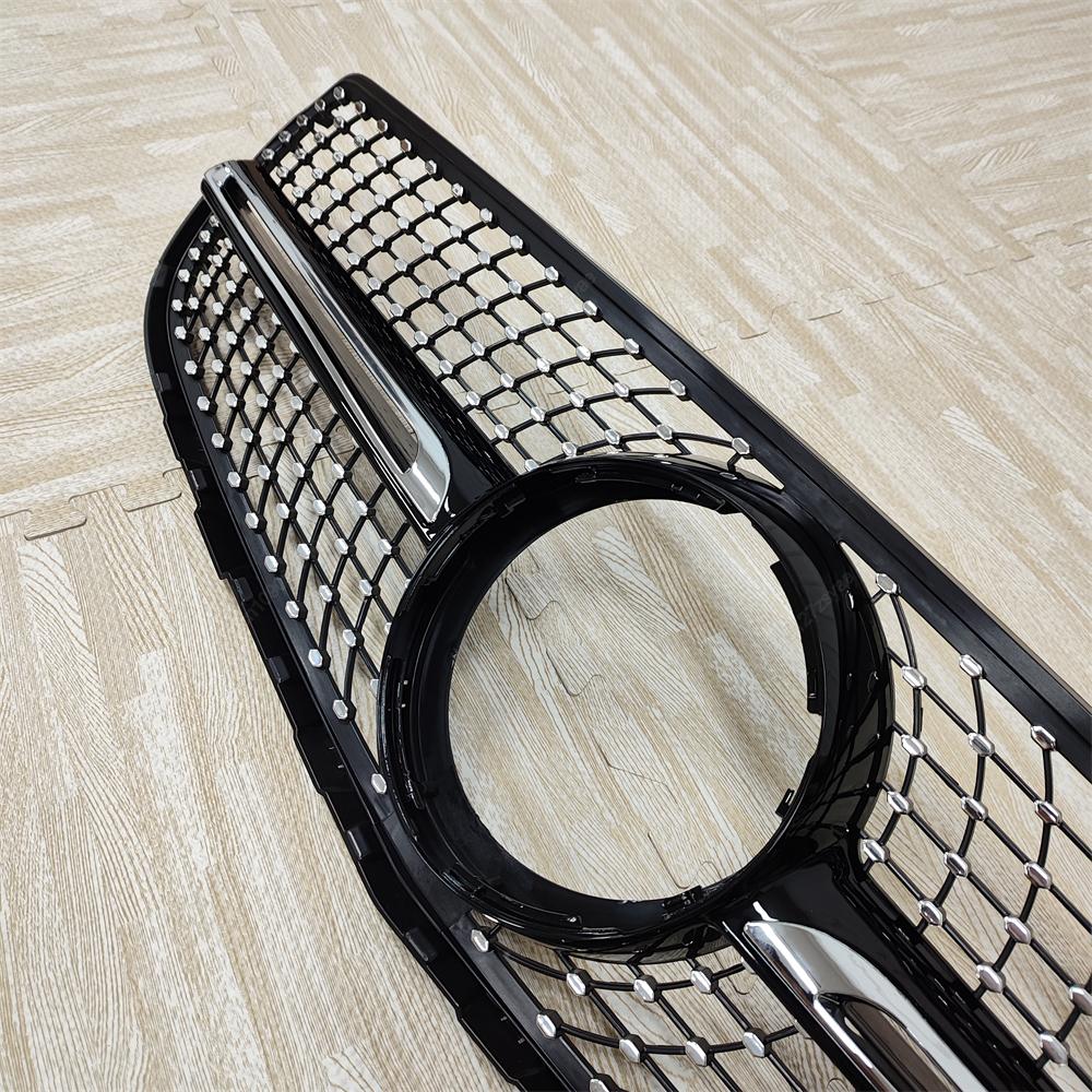 Diamond Style Grille Front Racing Grill For Mercedes Benz GLC Class X253 2015-2019 GLC250 GLC300 GLC350 GLC43 AMG Bodykit Tuning