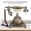 Epoxy Resin Classical Turntable Dial Vintage Archaistic European Telephone Decoration for Elegant