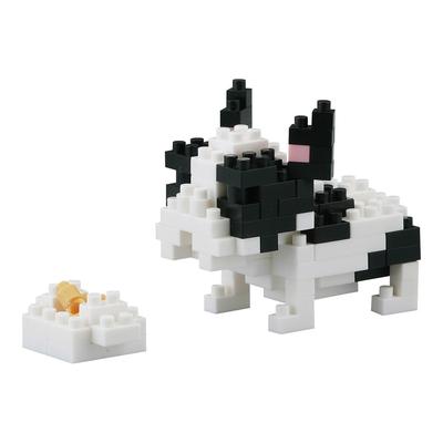 Nanoblock fransk bulldog pied