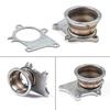 For T3/t4 5 Bolt Turbo Down Pipe Exhaust Flange To 3" V-band Conversion Adapter