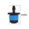 50ST/100ST Trädgårdsbevattningssprinklers Helcirkulärt justerbart fontänmunstycke Justerbart spridningsspray svampdroppare