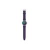 Swatch Quartz Movement 30m Waterproof Watch 41mm Green Dial Plastic Case Silicone Strap Unisex watches SUOK712