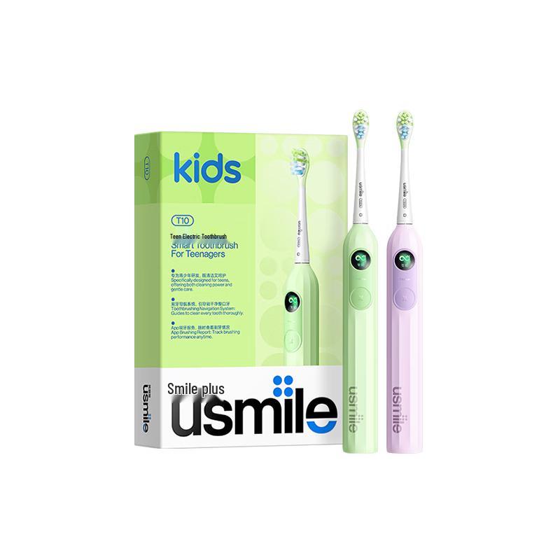 

usmile T10 Teen Electric Sonic Toothbrush Twin Pack CN plug (adapter included)