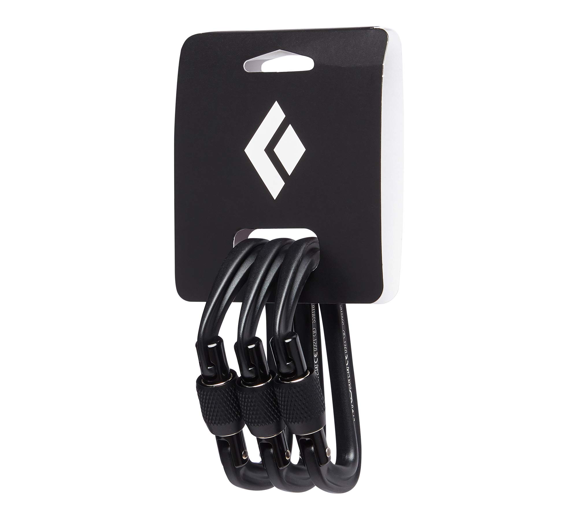 

Black Diamond Hot Forge Screw Gate 3 шт. в упаковке BD10534 (Черный цвет) [Элемент] чёрный