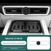 For RAV4 Prime/Wildlander Car Clock Quartz Movement Luminous Acrylic Case & Band Large-Size Instrument Panel Pointer Clock