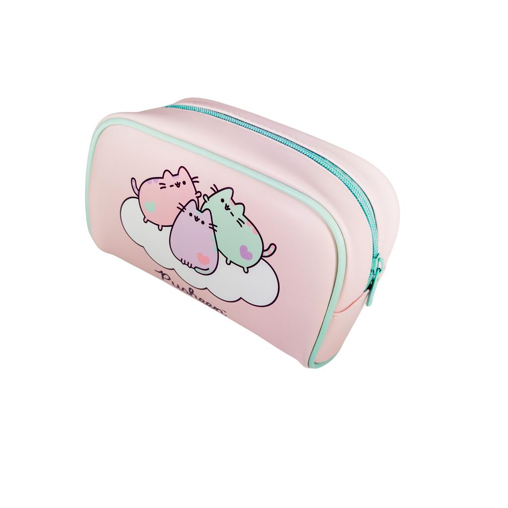 Pusheen Kosmetiktasche 3 Katzen mit Anhänger