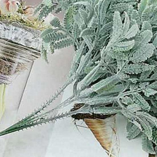 Simulační rostlina 4 větve DIY Opakovaně použitelná Pěkně nepravá Bavlník Rostlina List zelené rostliny Domácí potřeby