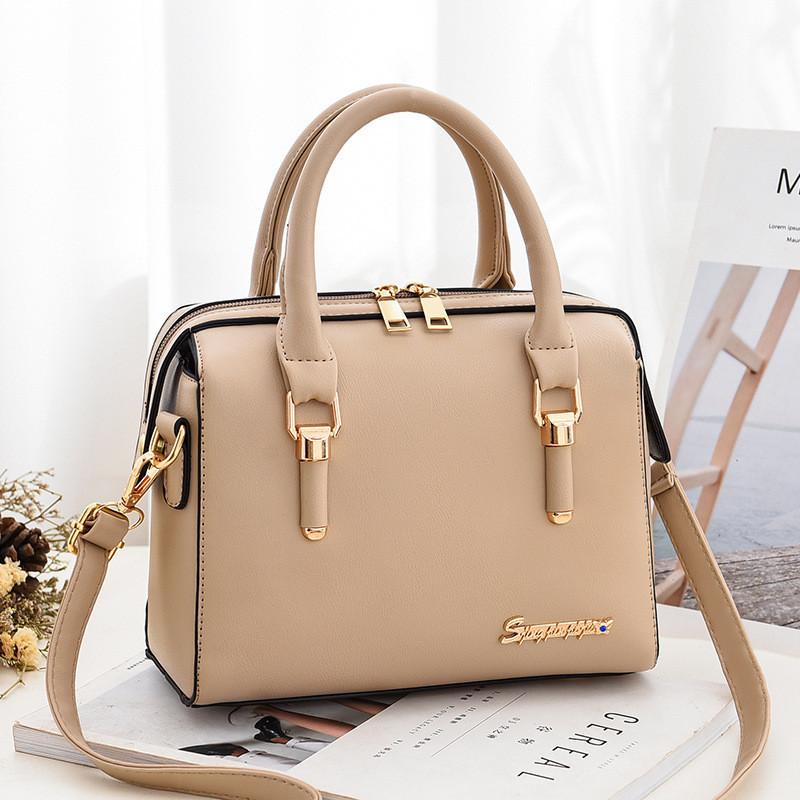 Style Pu Handbag With Embroidered Flowers For Daily Fashion And Casual Outings