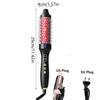 Anti-Scald Hair Curler Straightener 2 In 1 Electric Curling Wand Hair Curling Iron  Household Use