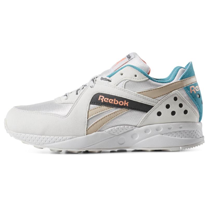 Reebok Pyro Non Slip Wear Resistant Shock Absorption Retro Casual Gray Sneakers DV5874