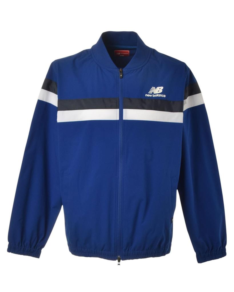 Golf Blouson Merk 4 [New Balance] Waterafstotend Volledige Rits (Rekbaar, Logo) / Heren / 012-6120002 112_Blauw [M]