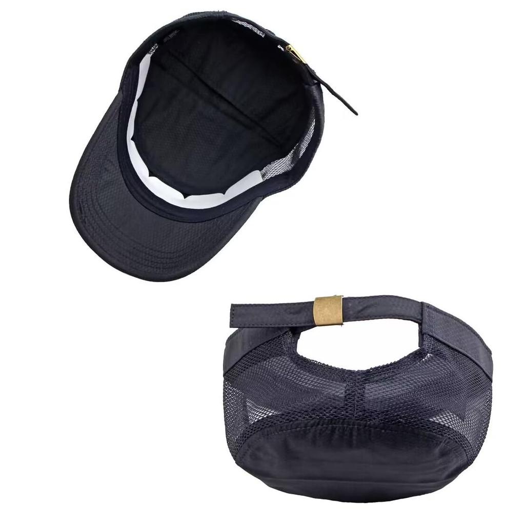 LOJAX Mesh Work Cool Summer Solid Military Style Men's Cap, Hat, Lightweight, Quick-Drying, (Army Green)