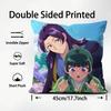 TThe ApothecaryY Diaries AnimeCushion Cover Plush Fabric Soft DoubleSided Printed Sofa Warm Winter Home Child Gift Pillow Case