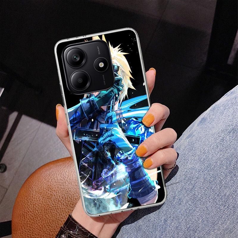 Final Fantasy FF VII Phone Case For Xiaomi Redmi Note 15 14 13 12S 12 11 Pro Plus 14S 11S 11E 10 10S 11T 5G Personalized Cover R