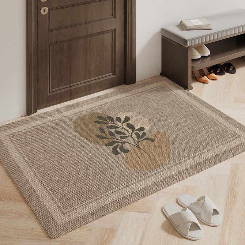 Entrance Door Mat Household Door Mat Anti Slip and Dirt Resistant Entrance Foyer Carpet
