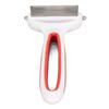 Pet Deshedding Brush 2 in 1 Deshedding Tool and Dematting Undercoat Rake Comb Removing Knots Pet Brush for Cats Dogs