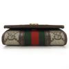 Used GUCCI Key Holder  Off Deer 603732 Sherry GG Supreme Canvas/leather Beige Beige Six Hooks