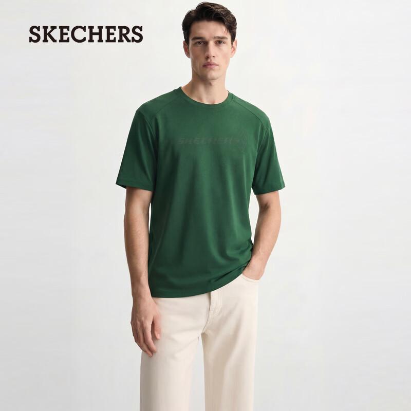 Skechers Men's Summer Knit Short Sleeve T-Shirt