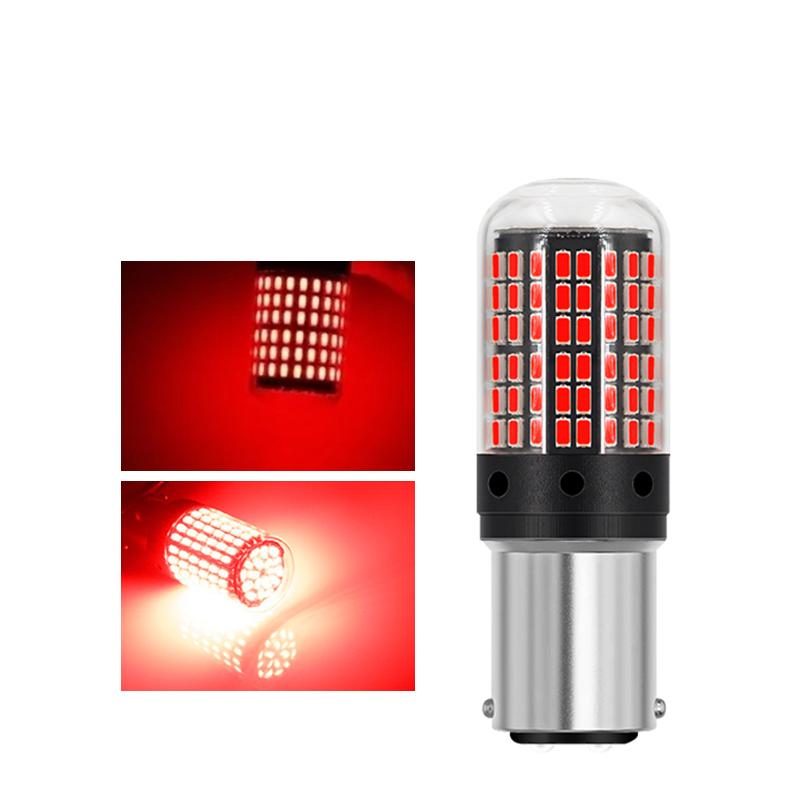 1156 BA15S P21W BAU15S PY21W T20 7440 W21W 1157 P21/5W W21/5W 7443 LED-lampor 3014 144SMD LED CanBus-lampa För blinkerslampa