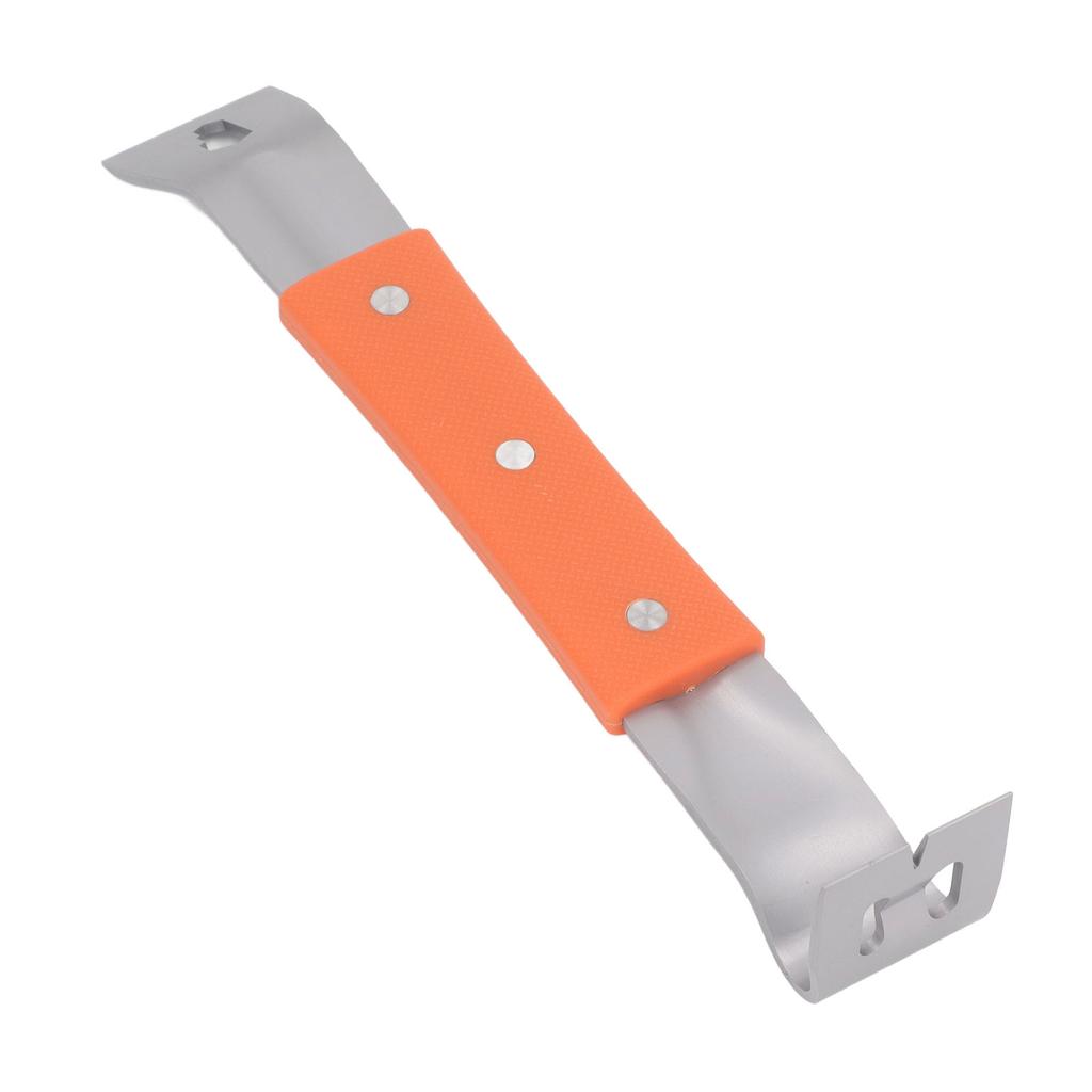 Nail Puller Stainless Steel Rubber Non Slip Handle Multifunctional Pry Bar Scraper