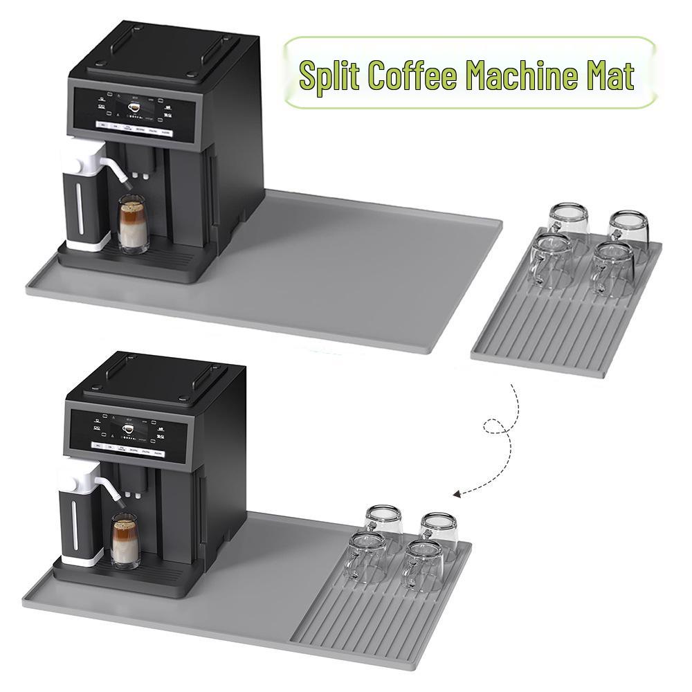 Multifunctional Coffee Machine Draining Mat & Protective Pad for Kitchen or Bar