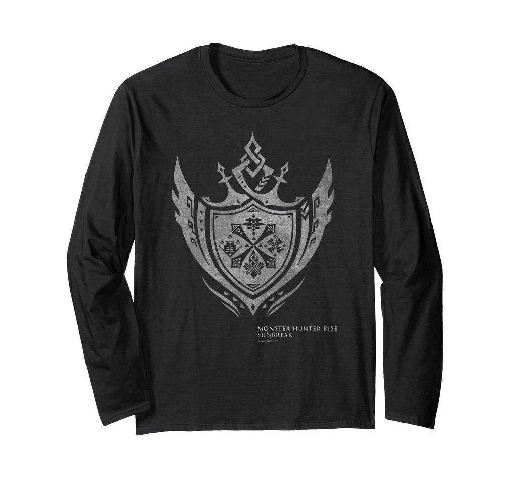 MONSTER HUNTER RISE: SUNBREAK Order Stamp Long Sleeve T-Shirt