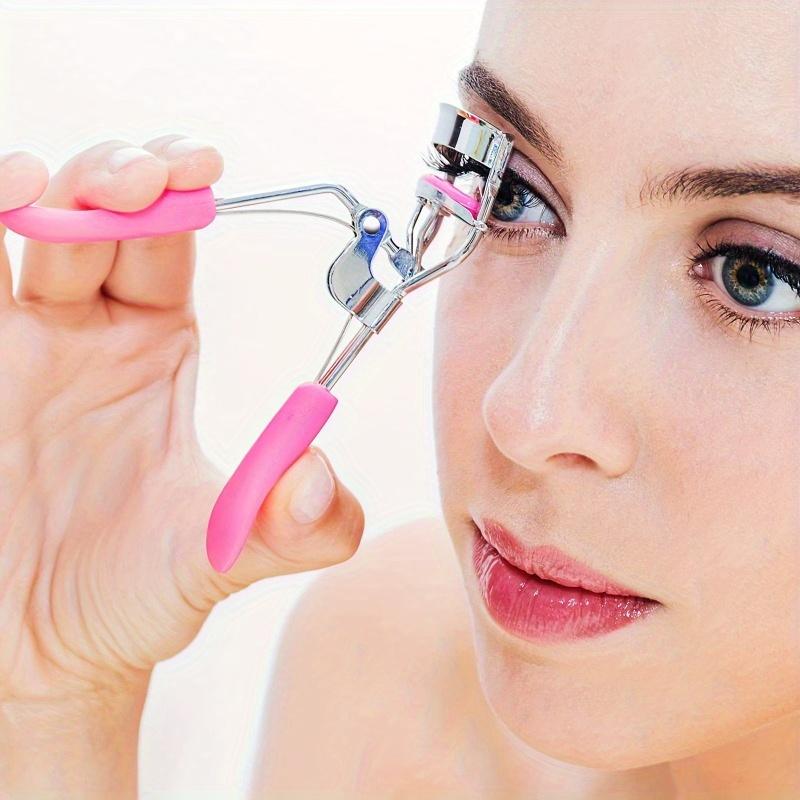 1PC Professional Eyelash Curler, Long-Lasting Lash Curling Tool for Natural Curl, Ergonomic Makeup Tool for Women,Non-Slip Grip