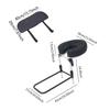 Face Pillow Cradle Support Adjust Height Angle Mattress Top Massage Kit Face Down Pillow Professional for SPA Salon Massage Shop