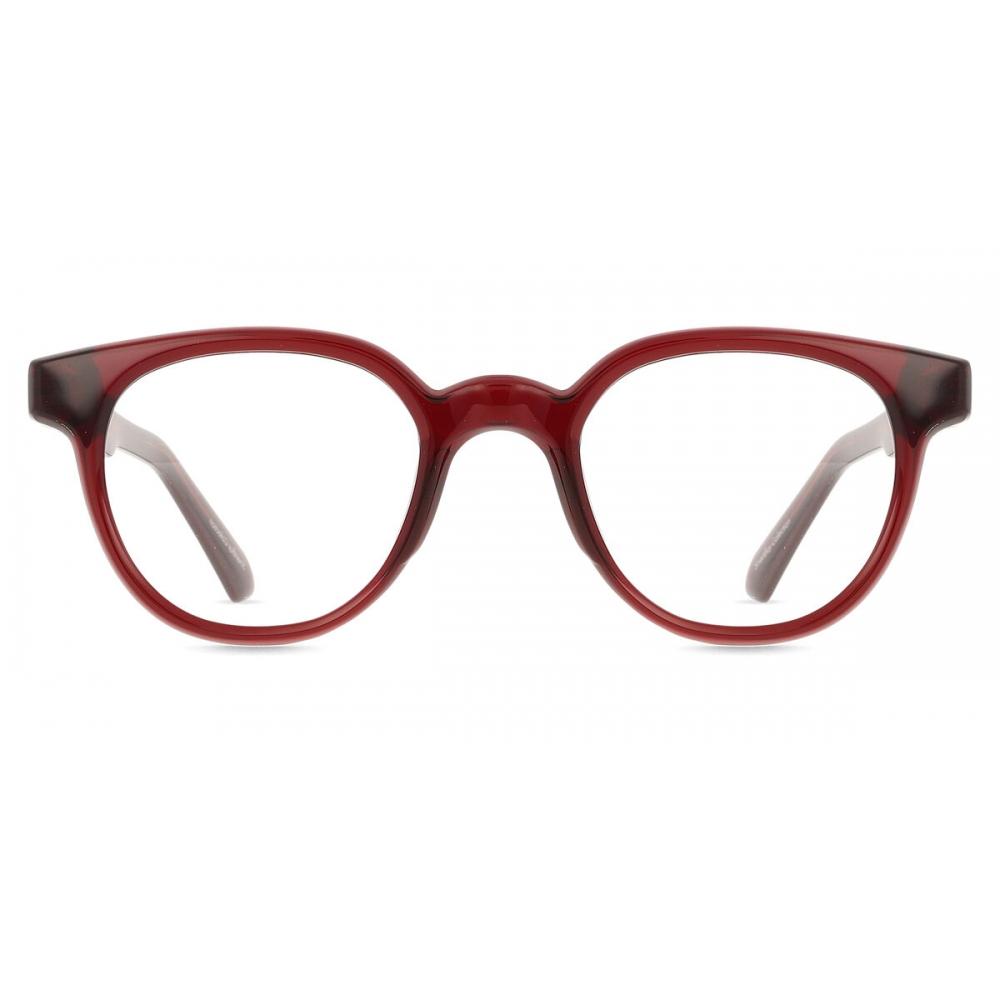 Full Rim Oval Transparent Red Smartbuy Collection Tropica 94724 C2 Fashion Unisex Eyeglasses