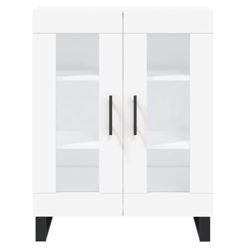 Highboard White 69.5 x 34 x 180 cm Particleboard