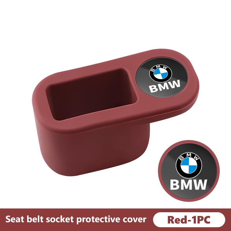 Universal Car Seat Belt Base Anti Scratch Cover Auto Accessories For BMW M Sport M2 M3 M4 M5 M6 E46 E90 E60 F10 F20 E87 X3 X6 VFHJQ1