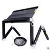 Portable Notebook Suitable With Cooling Fan Adjustable 360 Degree Folding Laptop Desk Table Stand Tray for Bed And Sofa