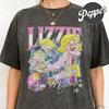 Lizzie McGuire Cartone Animato Comico Disney Channel Bootleg Vintage Maglietta Comfort Colors