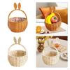 Easter Eggs Candies Gift Storage Basket 18x28cm Cute Decoration Multifunctional for Egg