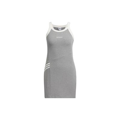 Originals Clover Exclusives Dress Block Sporty Slim-Fit Mini Sleeveless Women Dress Base-Grey IU4842