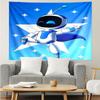Space Adventure Astro Bot Tapestry Hanging for Bedroom,Livingroom, Playroom,Decor Art Room Wall Tapestry Holiday and Birthday Gifts