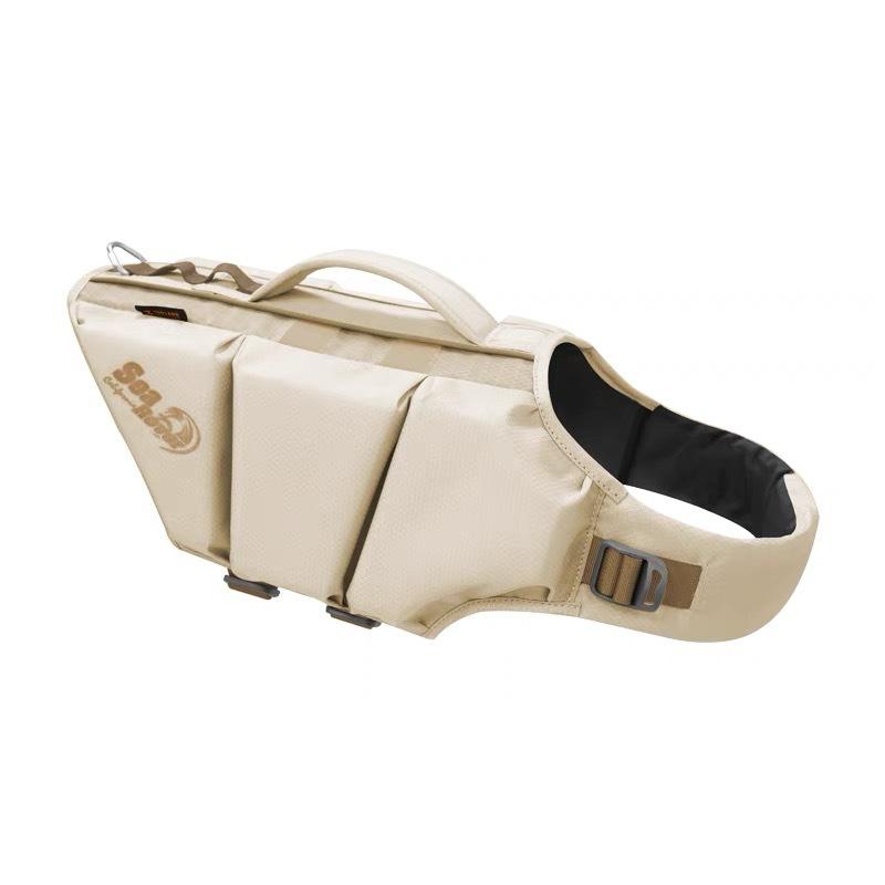 

Summer Pet Life Jacket High-buoyancy Clothing Outdoor Pet Swimming Suit Surfing Safety Vest Anti-drowning Dog Seaside Accessorie XS 8-7kg світло-жовтого кольору