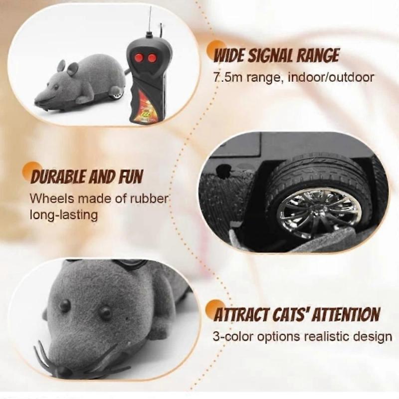 Interactive Automatic Moving Mouse Toys with Squeaky Sound,Interactive Cat Toys