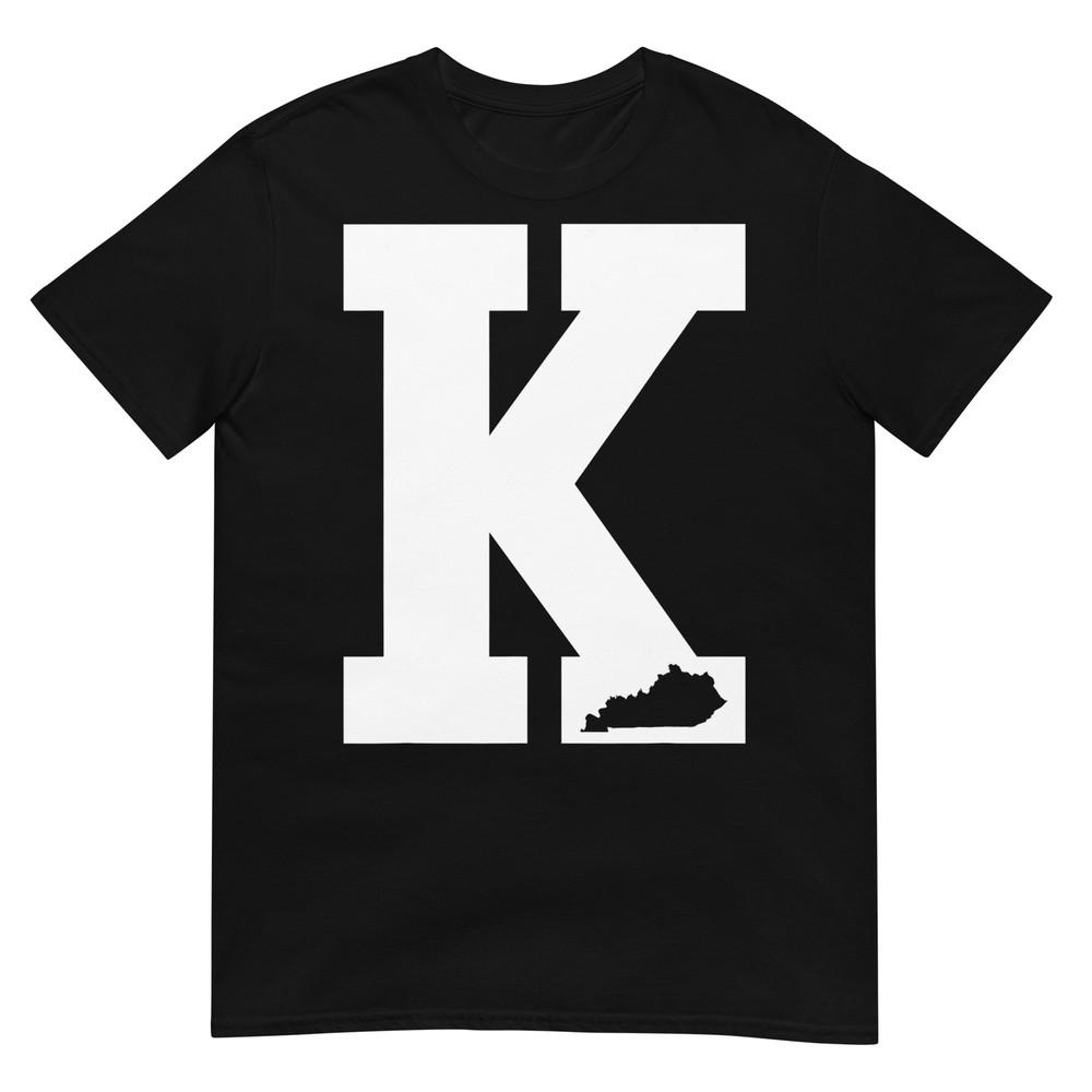Vintage Letter K Kentucky Blue T-Shirt