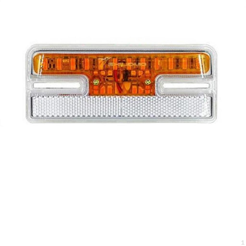 Vehicle Side Marker Light, 24V lightemitting diode Waterproof Sequential Turn blinker Flasher,