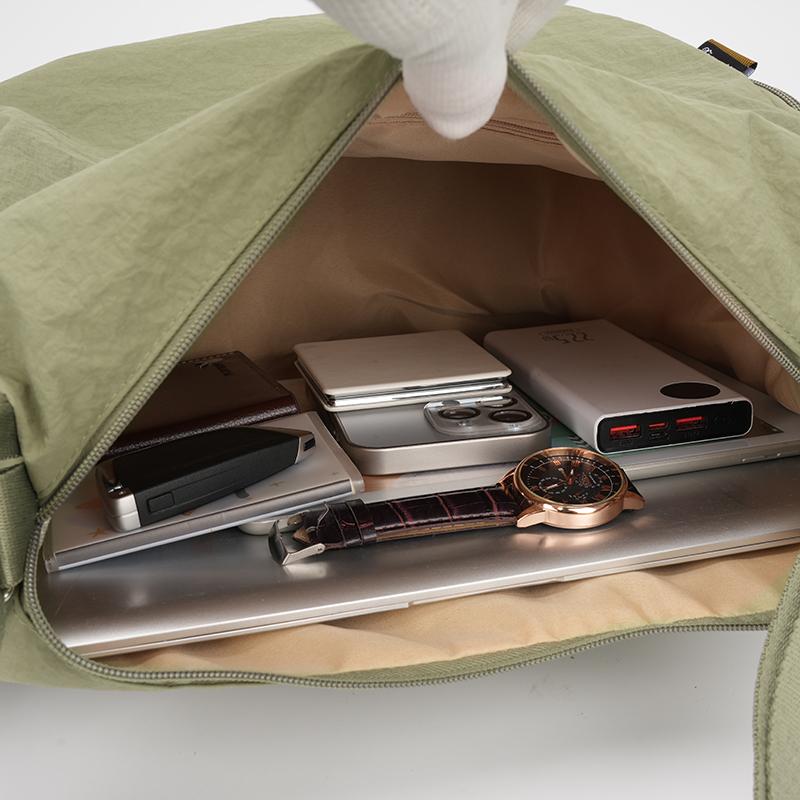 New Crossbody Bags Large Capacity Korean Simplified Shoulder Bag Lightweight Solid Color Dumpling Bag Travel