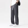 Japan Men's Summer Oversized Drawstring Suit Pants Y2K Straight Trousers Casual Baggy Wide Leg Jogger Pants Streetwear Overalls Sweatpants For Man
