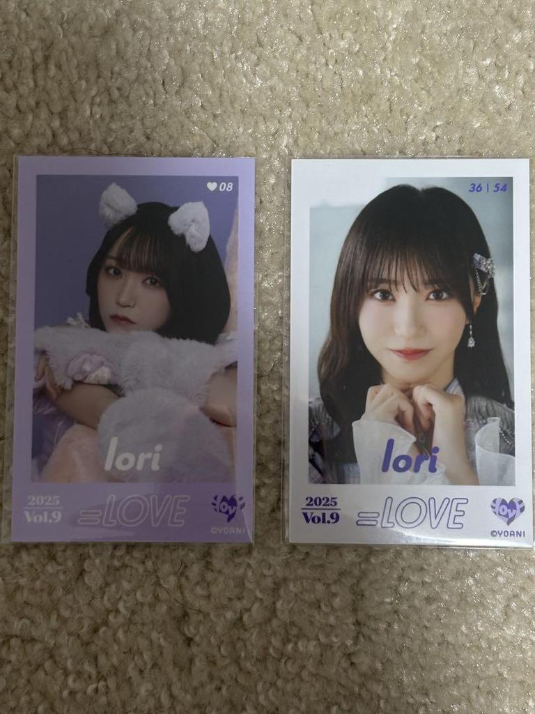 [USED] Equal Love Iori Noguchi Mini Photo Rare Zetsuai