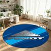 Fendt Printed Round Crystal Velvet Rug Soft Non Slip Floor Carpet For Bedroom Holiday Gift