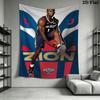 Zion Williamson Power Poster Threepiece Set 1 Duvet Cover 2 Pillowcase Without Core Soft And Comfortable Bedding Set