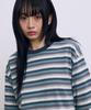 FILLUMINATE Mixed Color Stripe T-Shirt - Navy